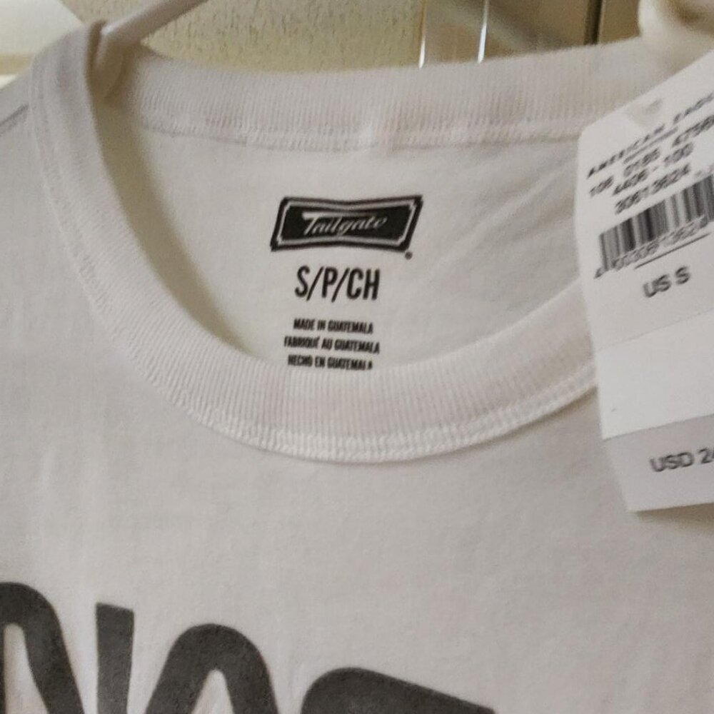 American Eagle NASA White Cotton t Shirt Size S NWT - Picture 5 of 5